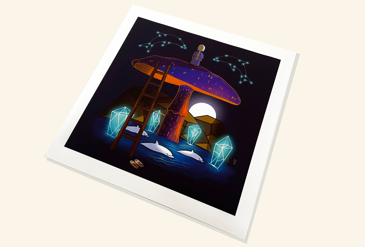 Print // Constelación Delfín //