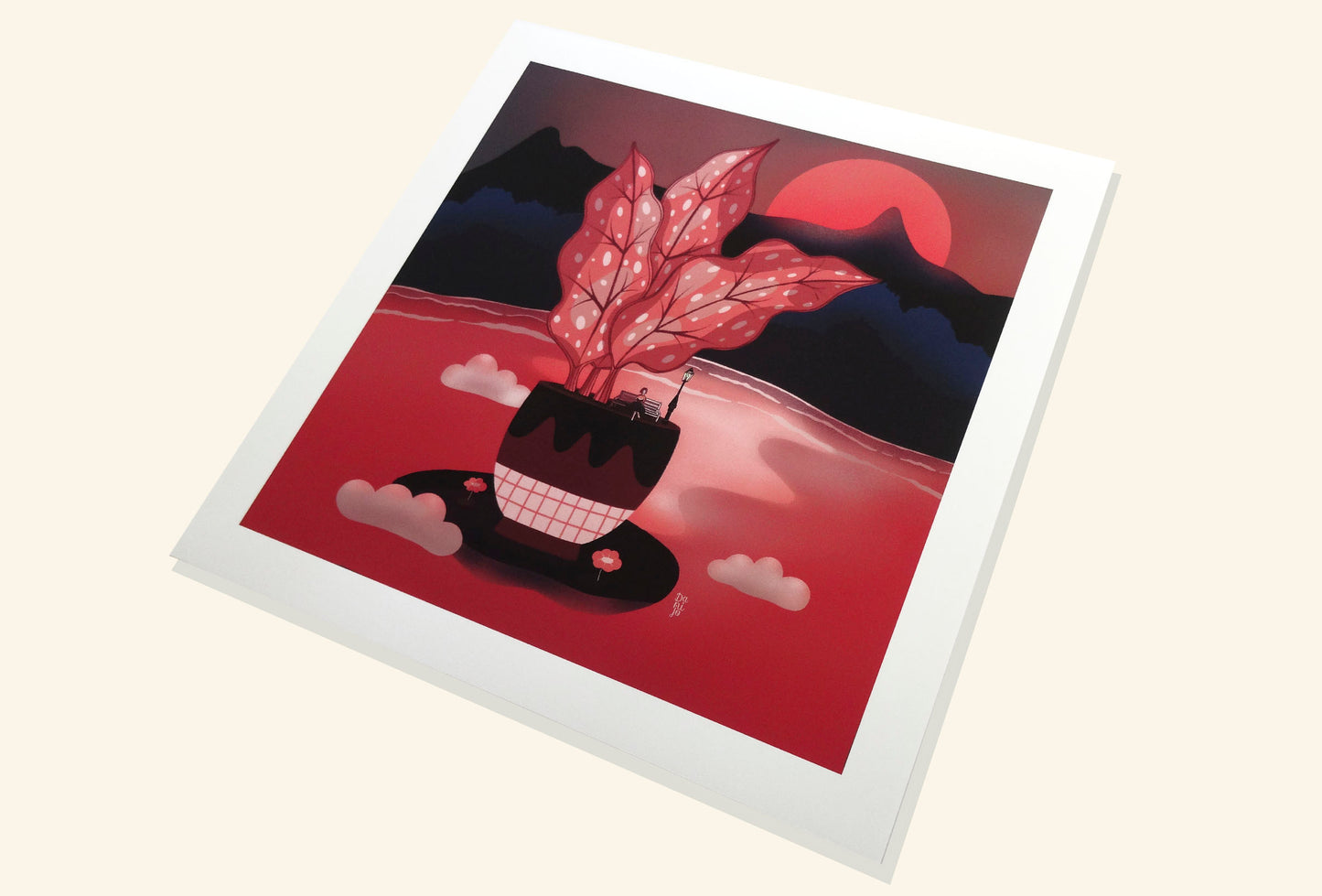 Print // Cuando las nubes bajan //