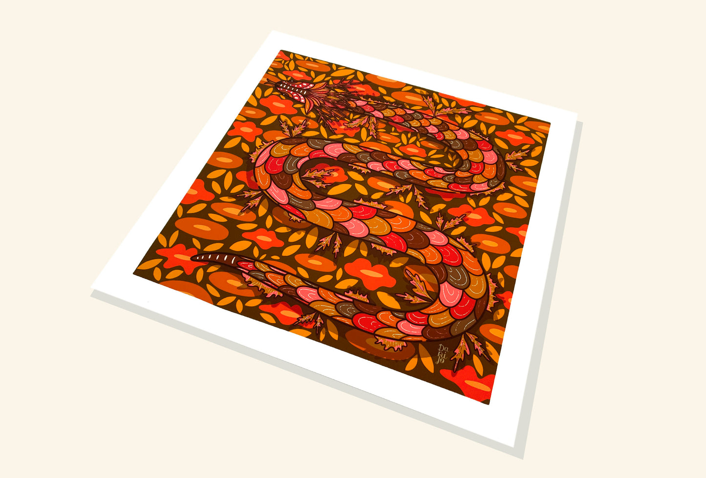 Print // Serpiente de Madera //