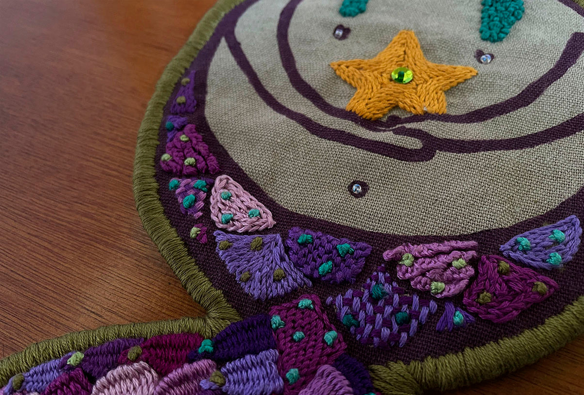 Arte textil // Sirenita 3 //