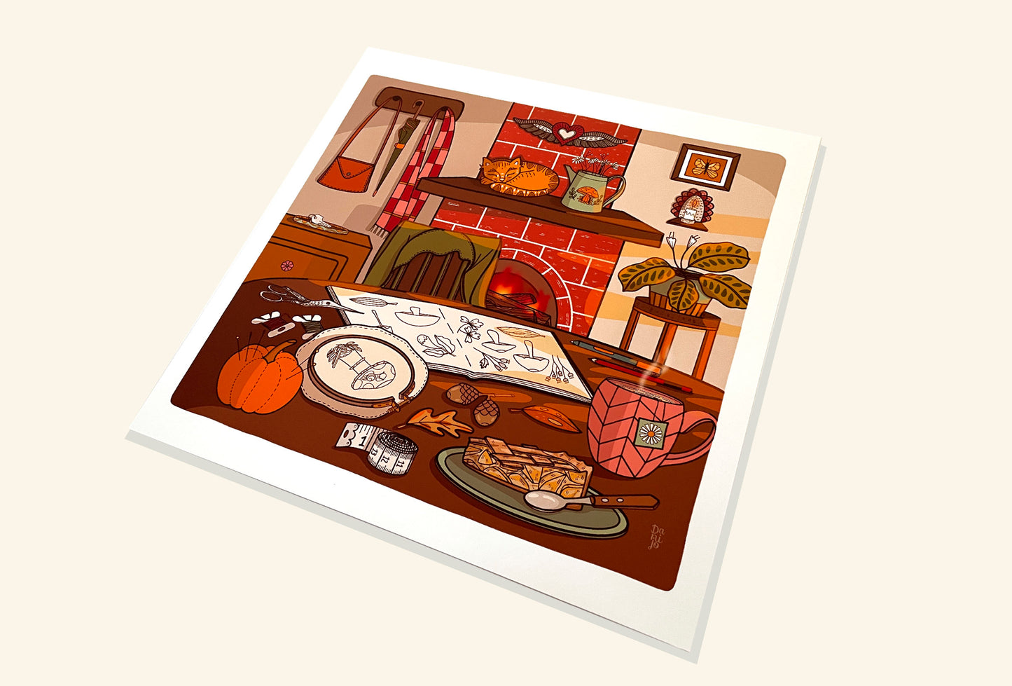 Print // Tarde de otoño //