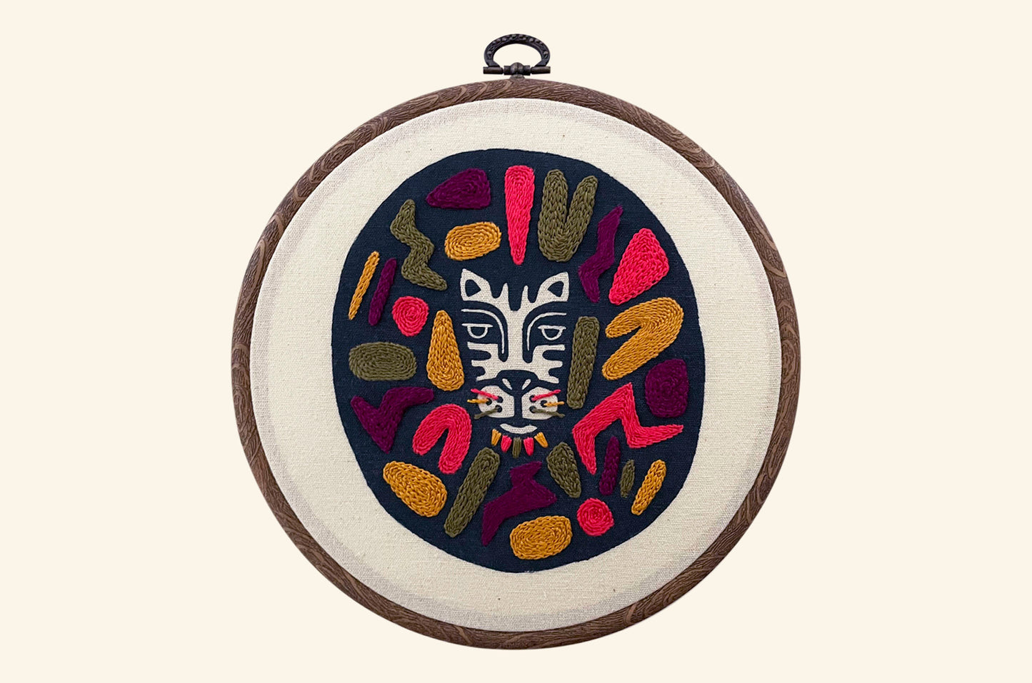 Kit de bordado-El León1