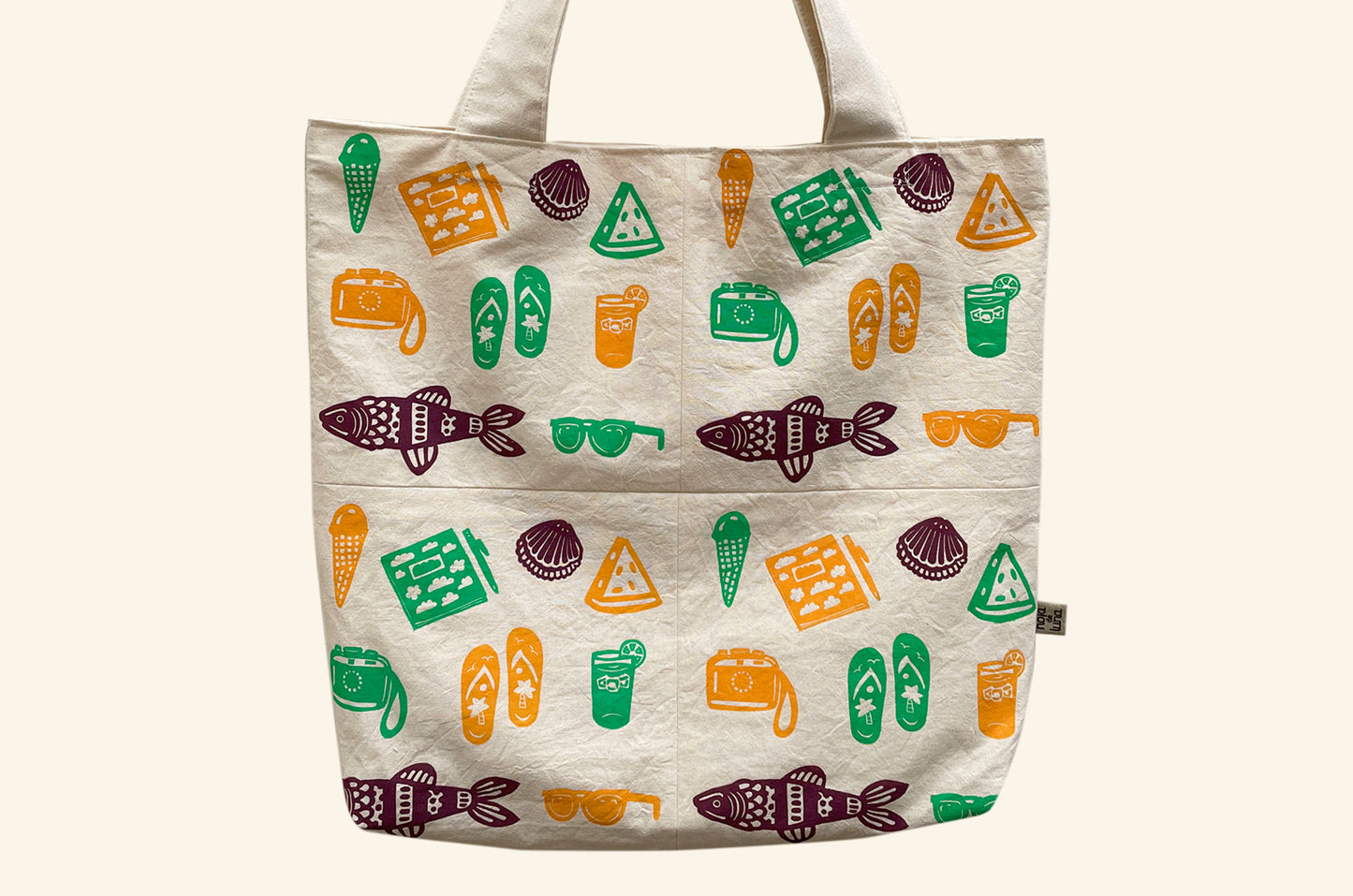 Maxi Tote  // Verano en el mar 1 //