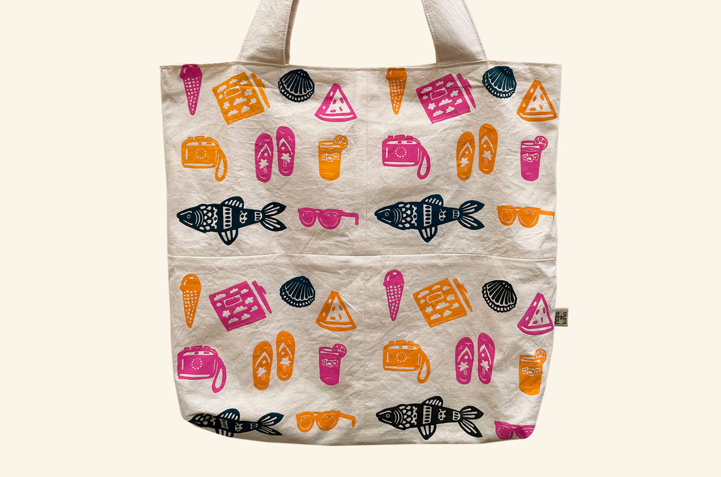 Maxi Tote  // Verano en el mar 2 //