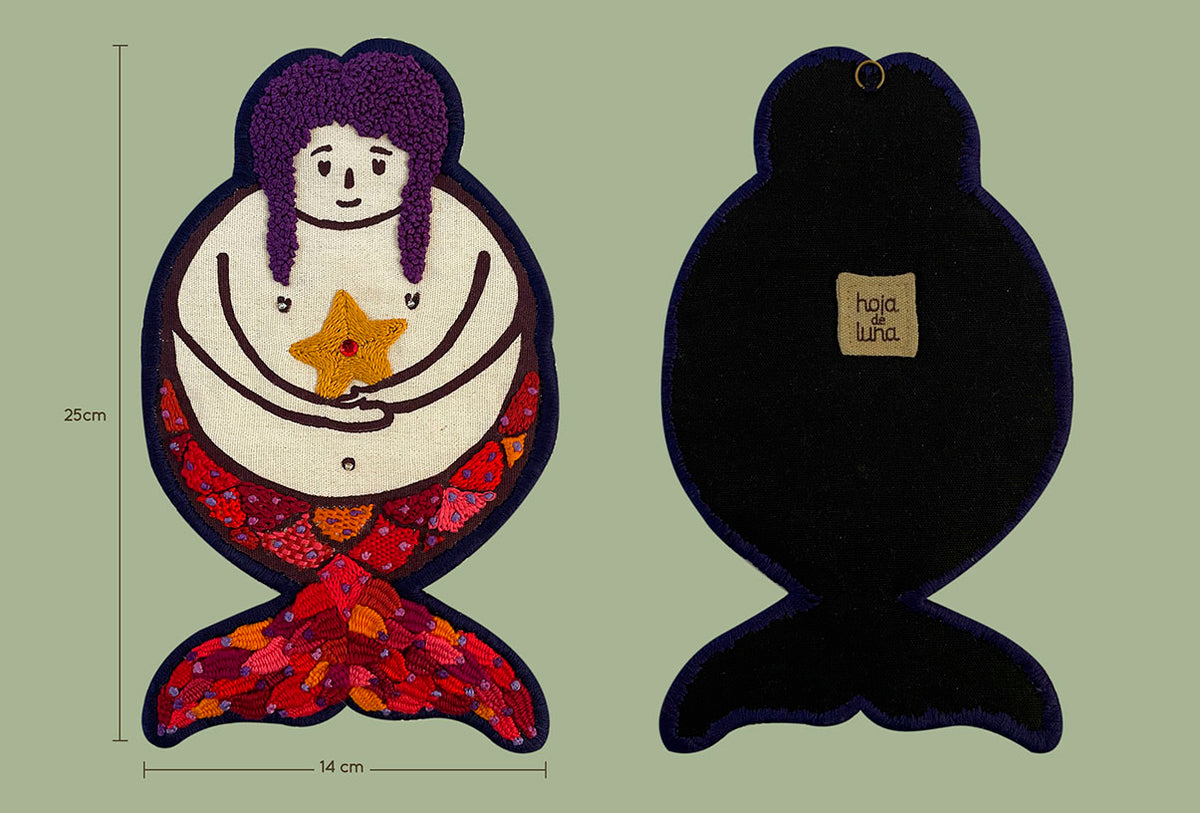 Arte textil // Sirenita 1 //