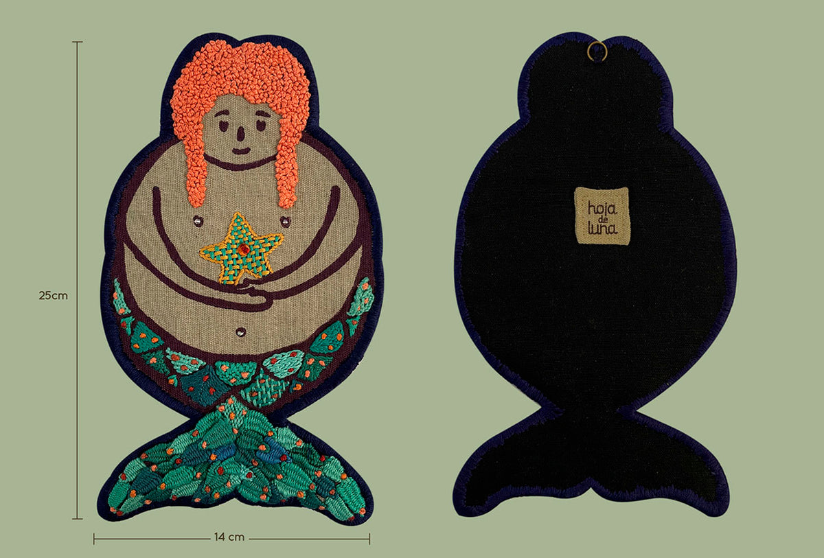 Arte textil // Sirenita 2 //