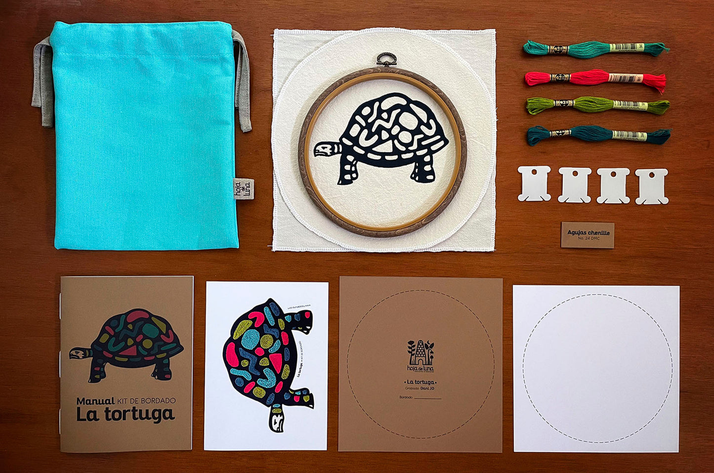 Kit de bordado-La Tortuga1