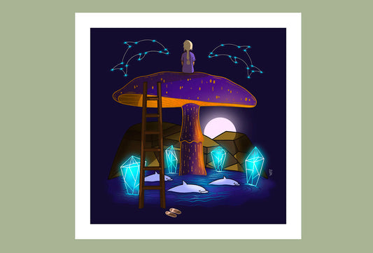 Print // Constelación Delfín //