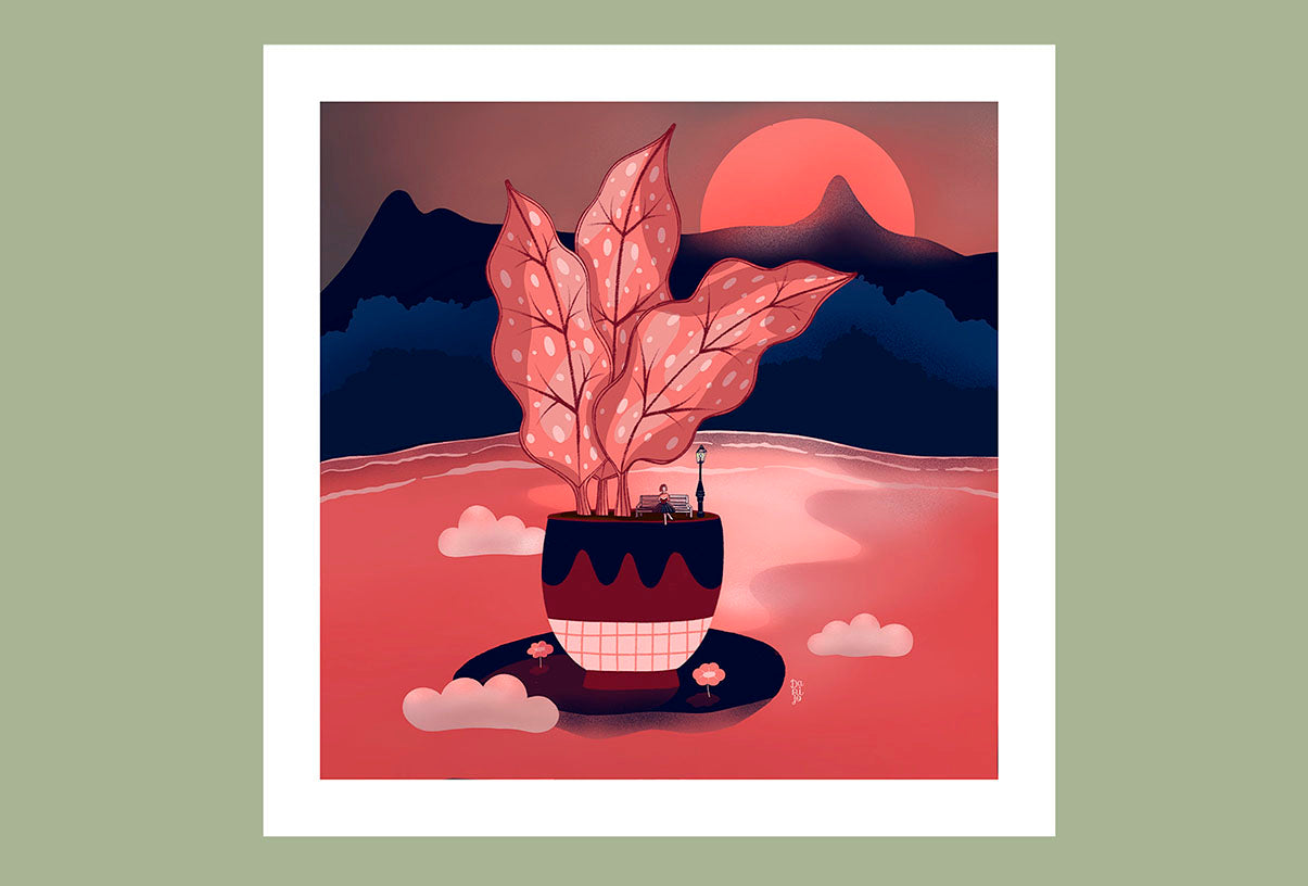 Print // Cuando las nubes bajan //