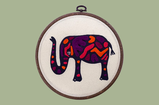 Kit de bordado-El Elefante1