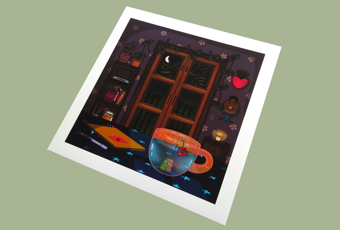 Print // Infusión de corazones perfumados //