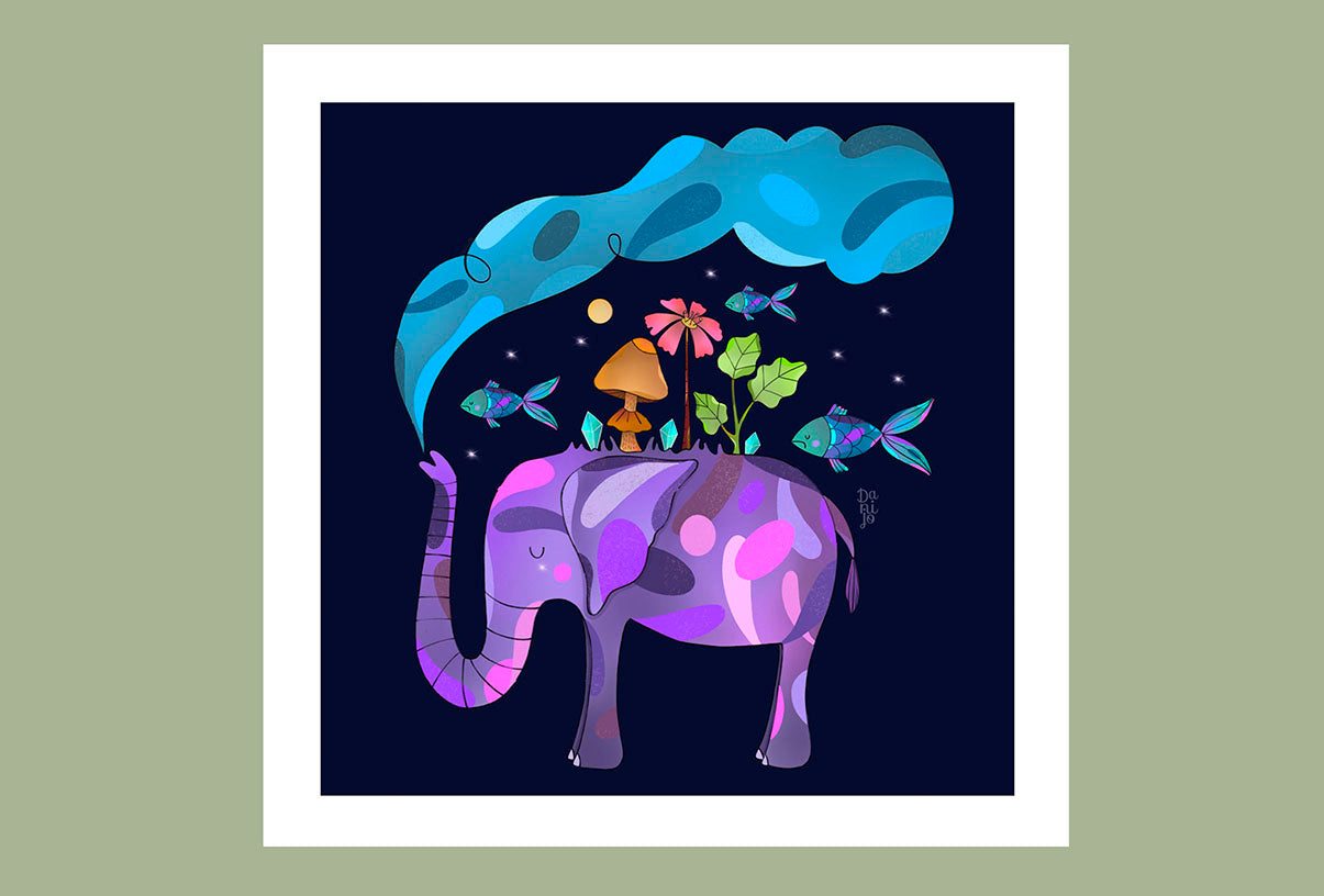 Print // Lluvia de estrellas //