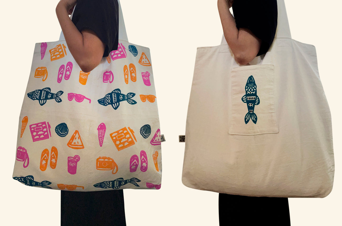 Maxi Tote  // Verano en el mar 2 //