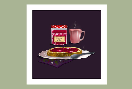 Print // Pan con mermelada //