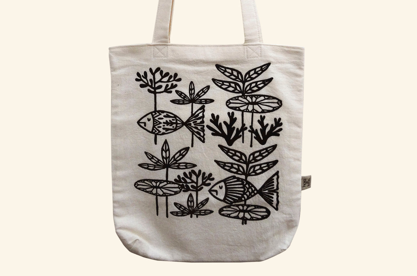 Tote bag-Río Violeta