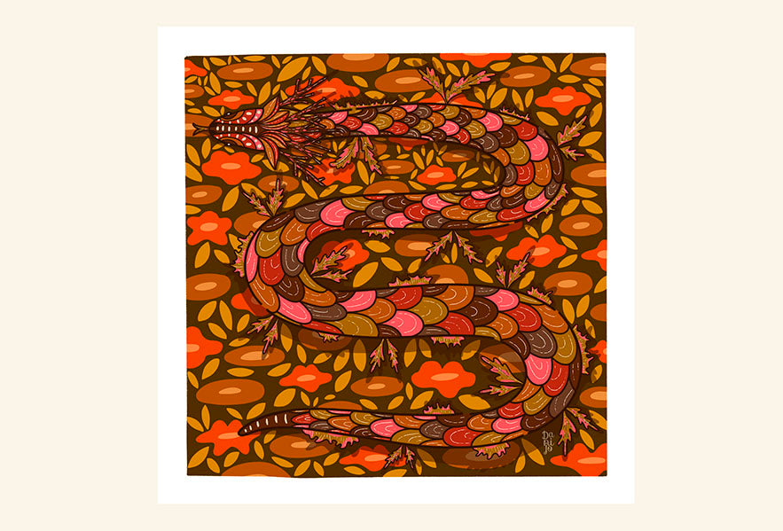 Print // Serpiente de Madera //