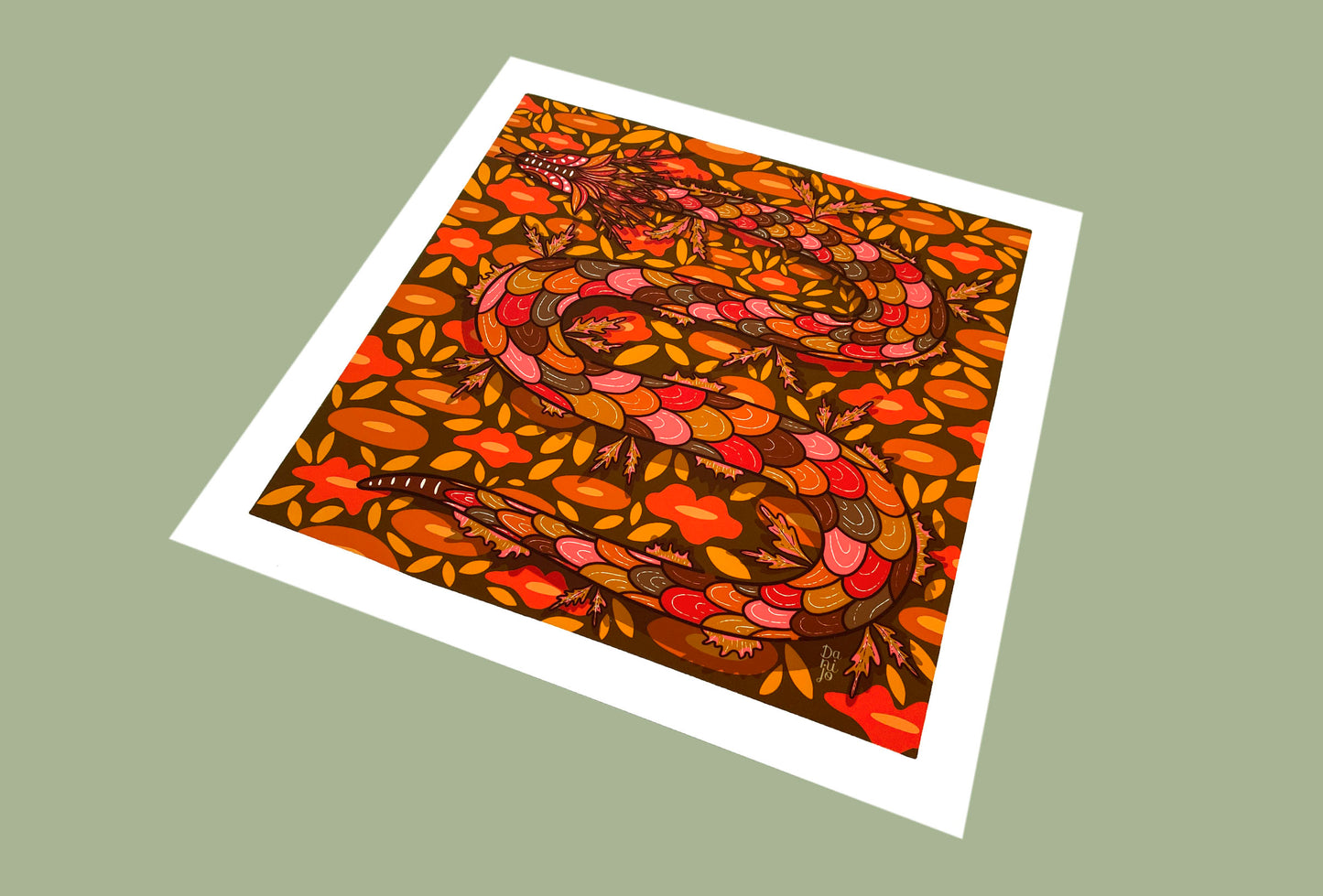 Print // Serpiente de Madera //