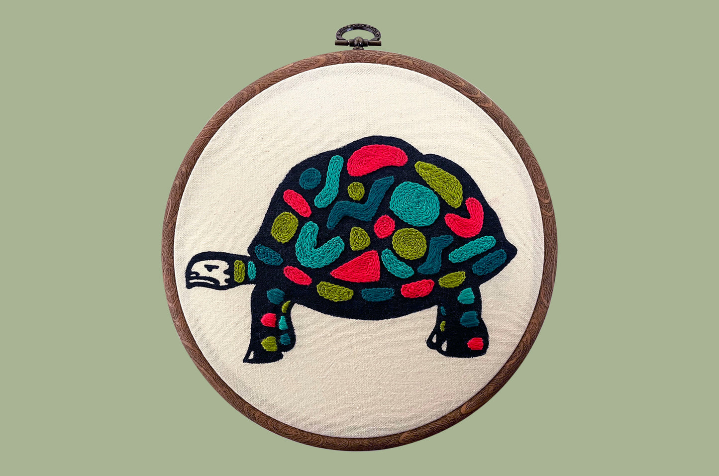 Kit de bordado-La Tortuga1